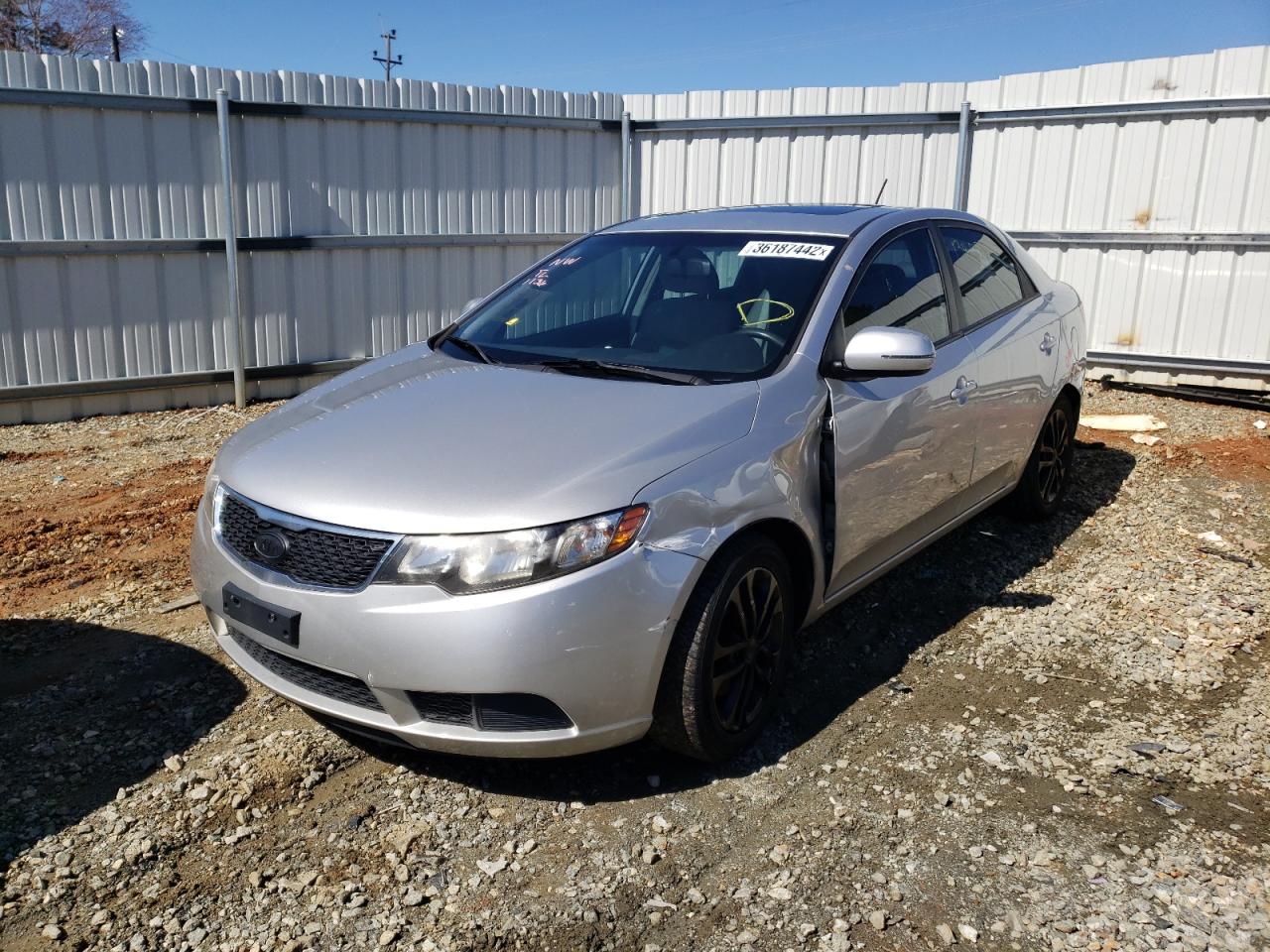 Photo 2 from auction – 2012 KIA FORTE EX with VIN KNAFU4A21C5553038