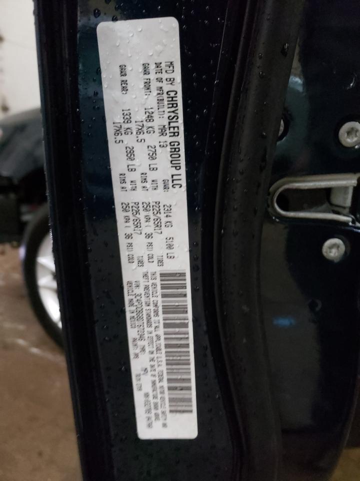 Photo 10 from auction – 2013 DODGE JOURNEY SX with VIN 3C4PDCBG8DT672346