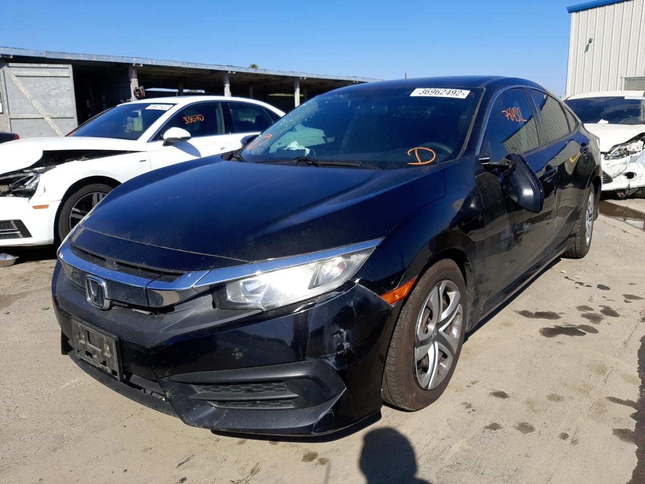 Photo 2 from auction – 2016 HONDA CIVIC LX with VIN 19XFC2F5XGE247494