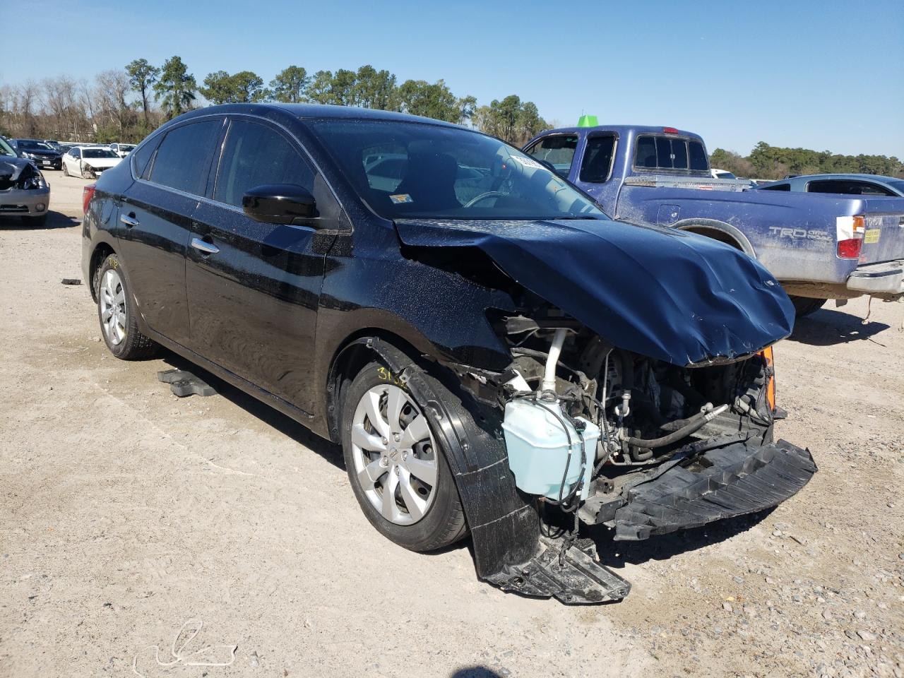 NISSAN SENTRA S 2016 with VIN 3N1AB7AP6GY332644 - Photo from auction