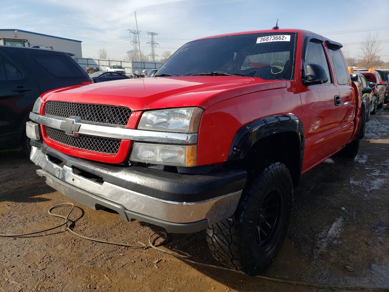 Photo 2 from auction – 2003 CHEVROLET SILVERADO with VIN 1GCEK19T53E377854