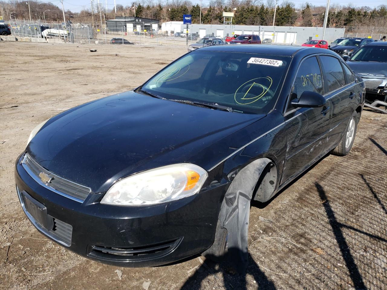 Photo 2 from auction – 2008 CHEVROLET IMPALA LT with VIN 2G1WT58K489117112
