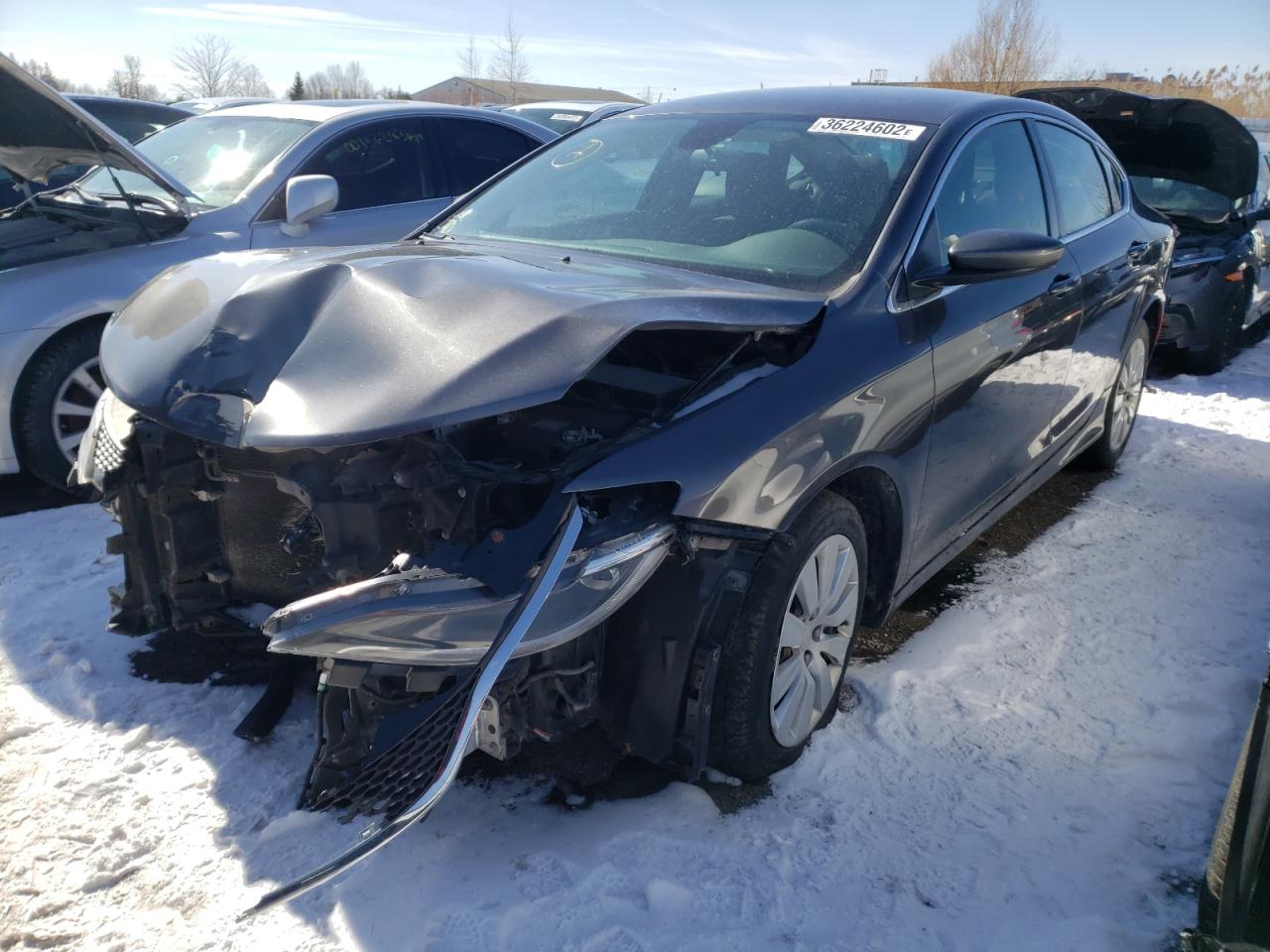 Photo 2 from auction – 2015 CHRYSLER 200 LX with VIN 1C3CCCFB4FN573854