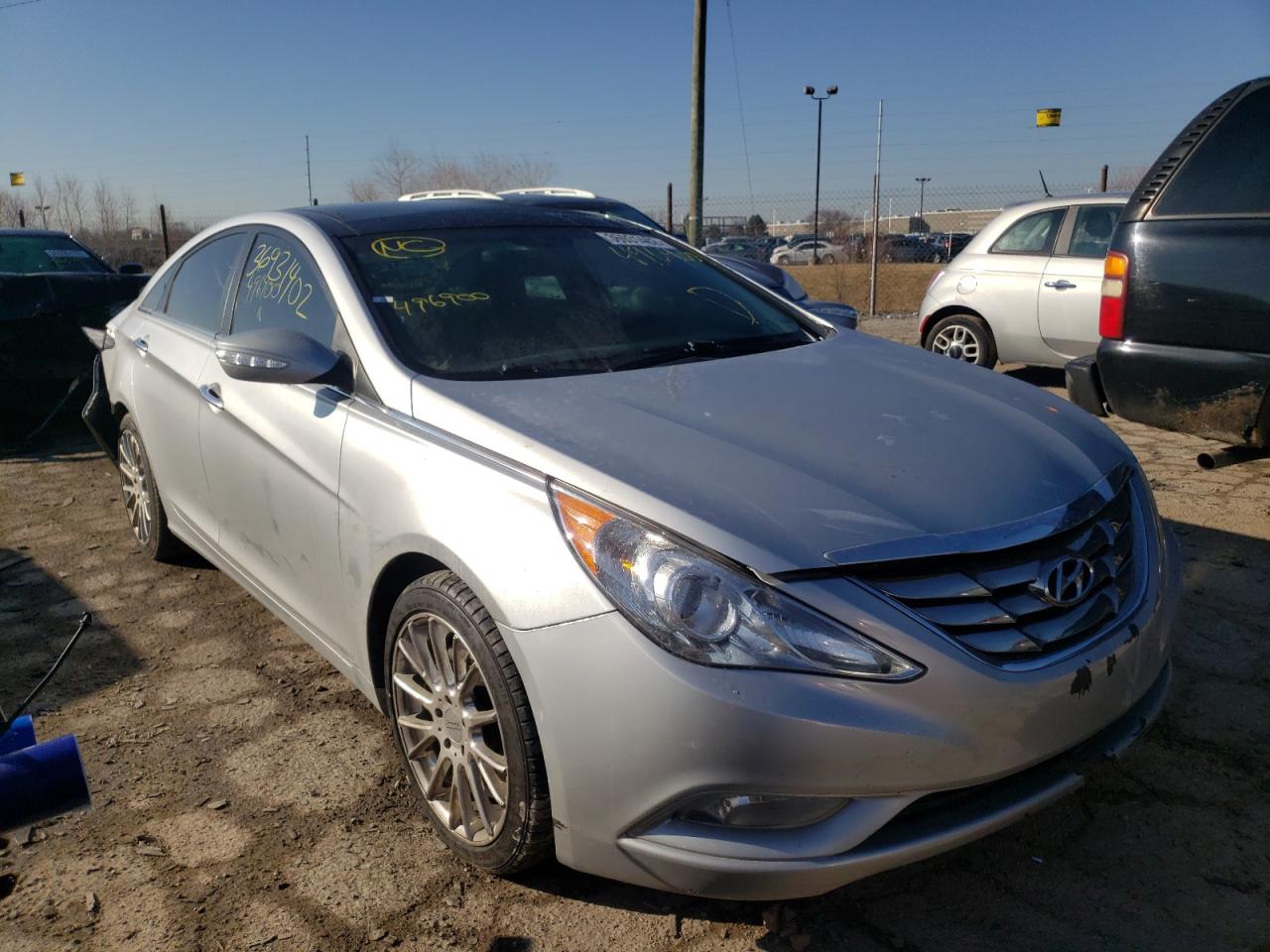 HYUNDAI SONATA SE 2012 with VIN 5NPEC4AB9CH496900 - Photo from auction