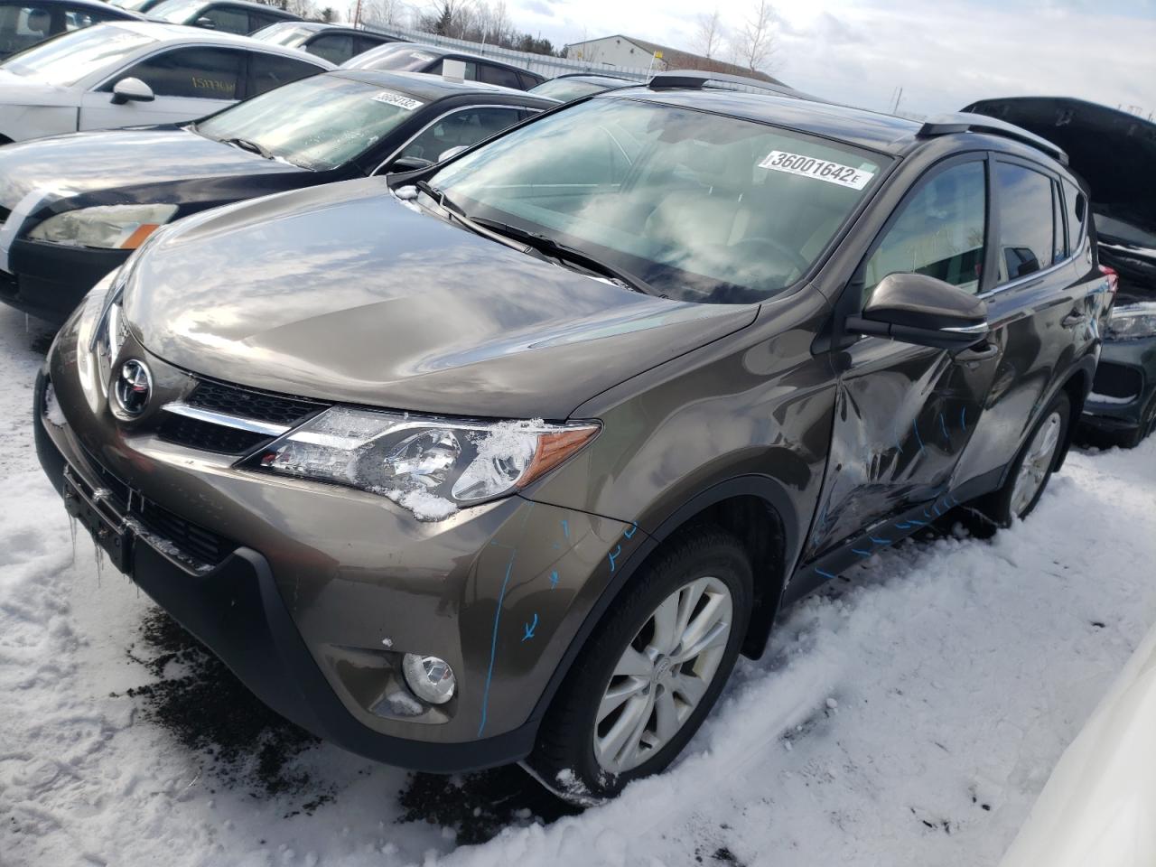 Photo 2 from auction – 2014 TOYOTA RAV4 LIMIT with VIN 2T3DFREV2EW222728
