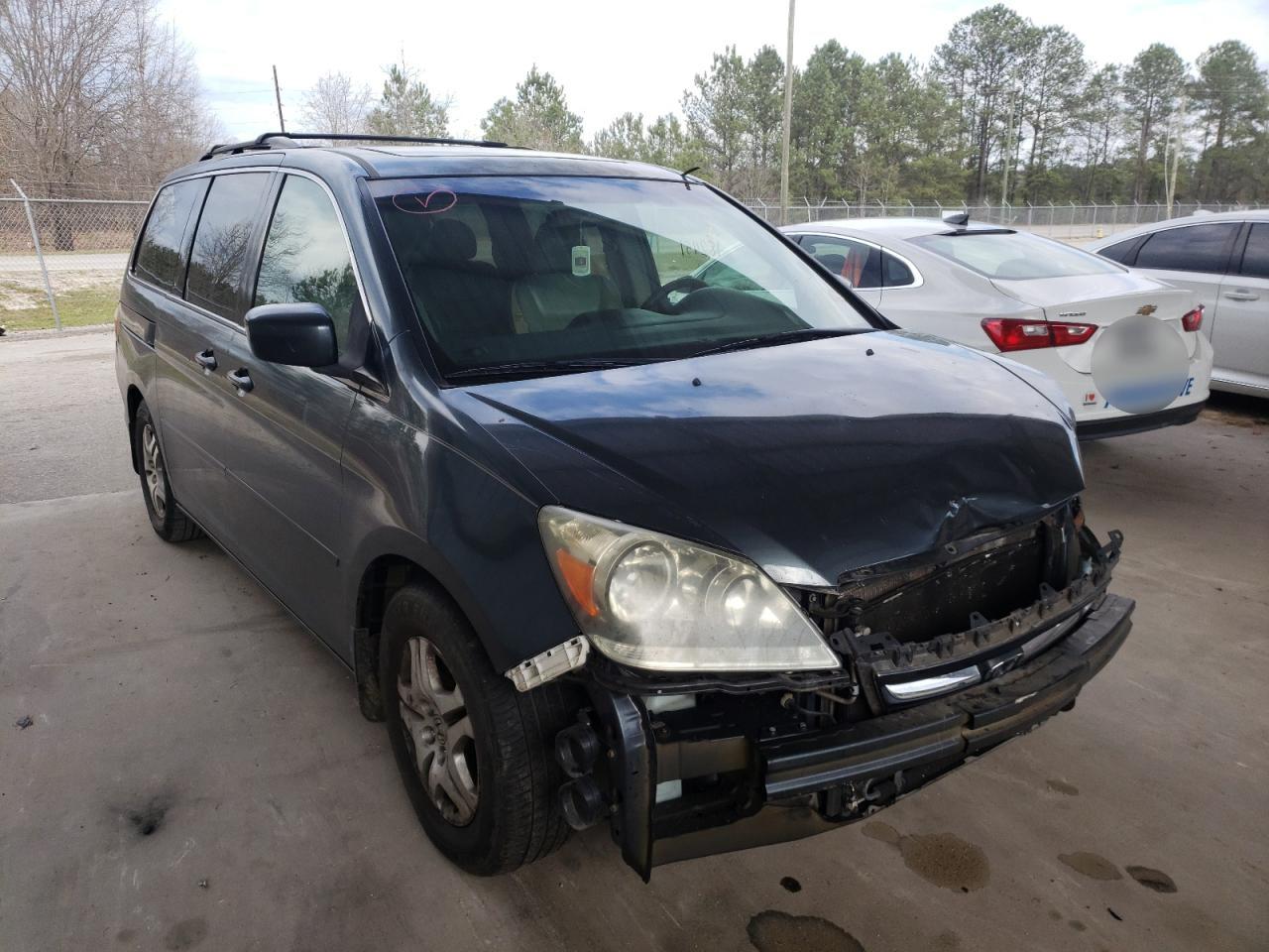 HONDA ODYSSEY EX 2006 with VIN 5FNRL38756B430537 - Photo from auction