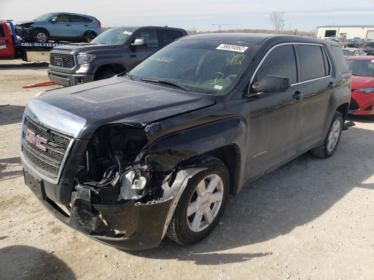 Photo 2 from auction – 2011 GMC TERRAIN SL with VIN 2CTALMEC3B6263331