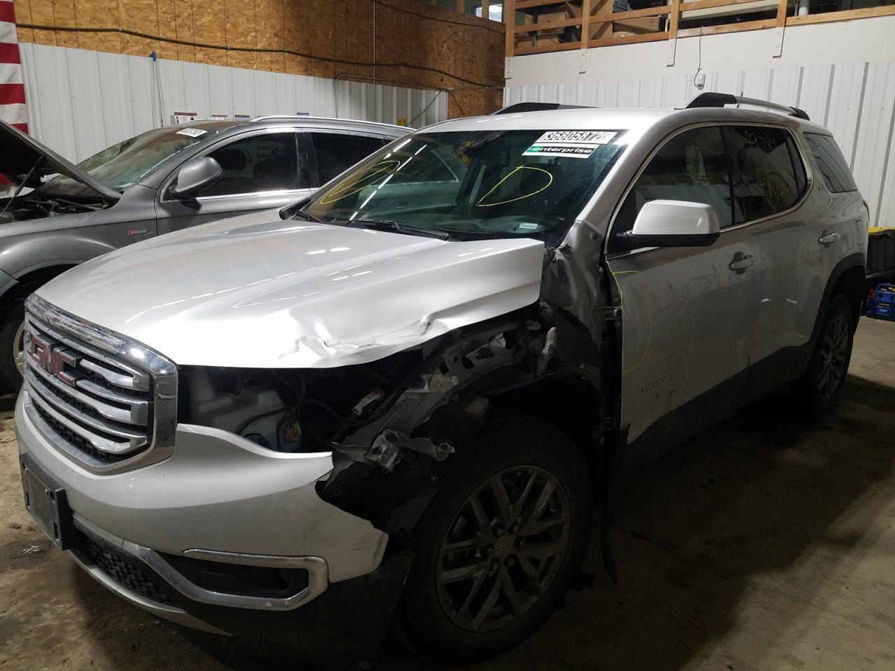 Photo 2 from auction – 2019 GMC ACADIA SLT with VIN 1GKKNULS9KZ261791