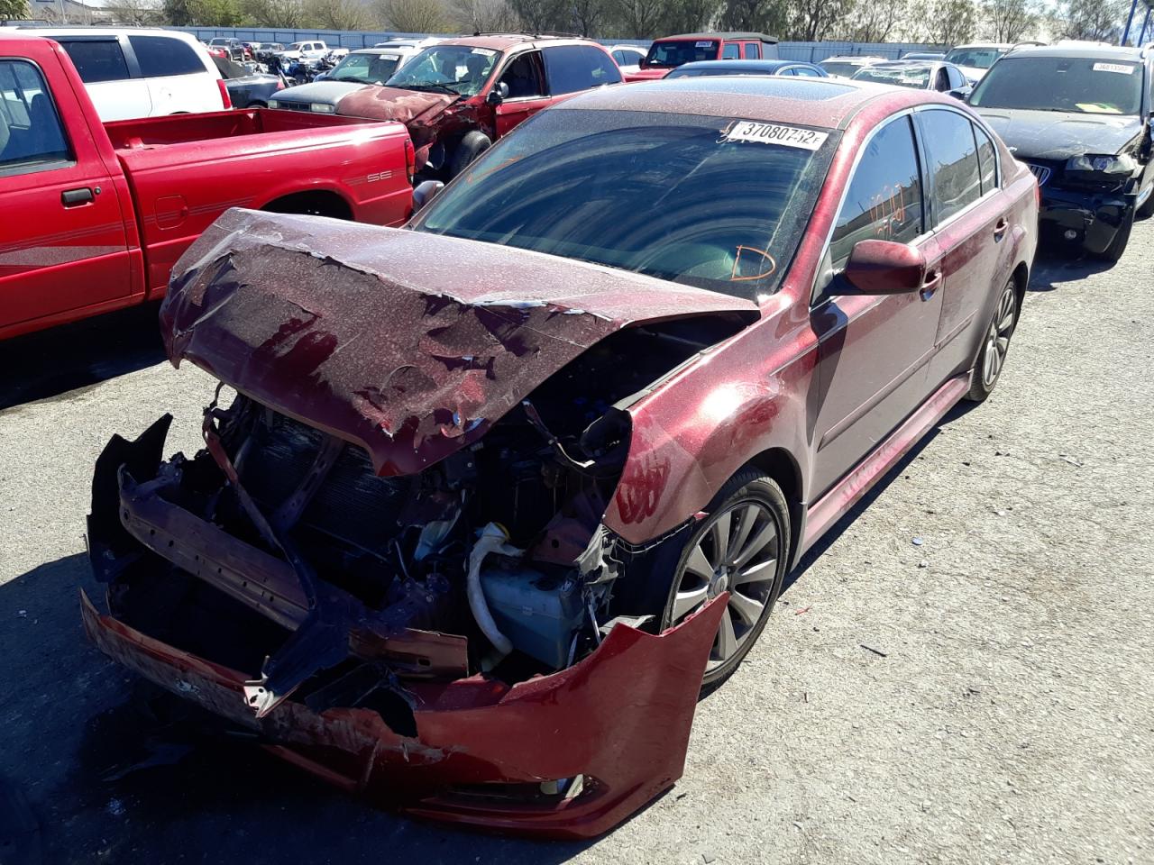 Photo 2 from auction – 2012 SUBARU LEGACY 3.6 with VIN 4S3BMDL65C2042158