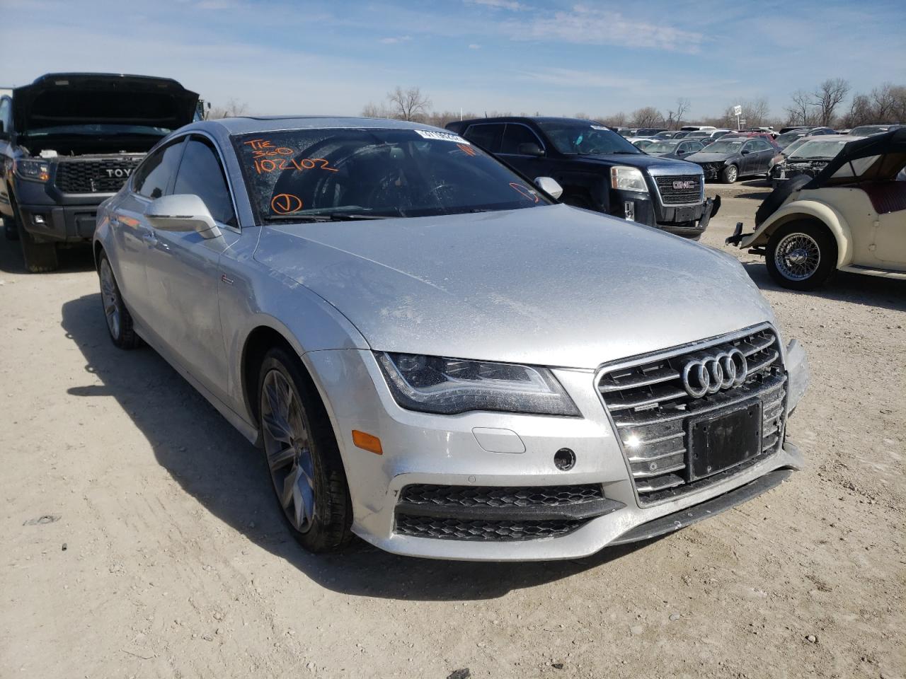AUDI A7 PRESTIG 2012 with VIN WAU2GAFC1CN102102 - Photo from auction