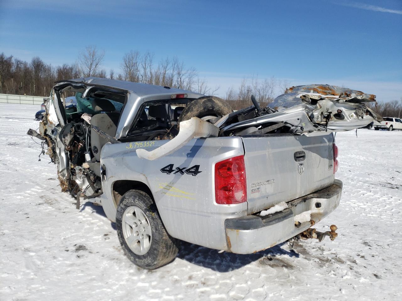 Photo 3 from auction – 2007 DODGE DAKOTA QUA with VIN 1D7HW48N97S118562