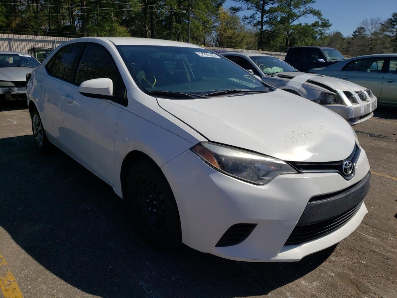 TOYOTA COROLLA L 2014 with VIN 2T1BURHE9EC159906 - Photo from auction