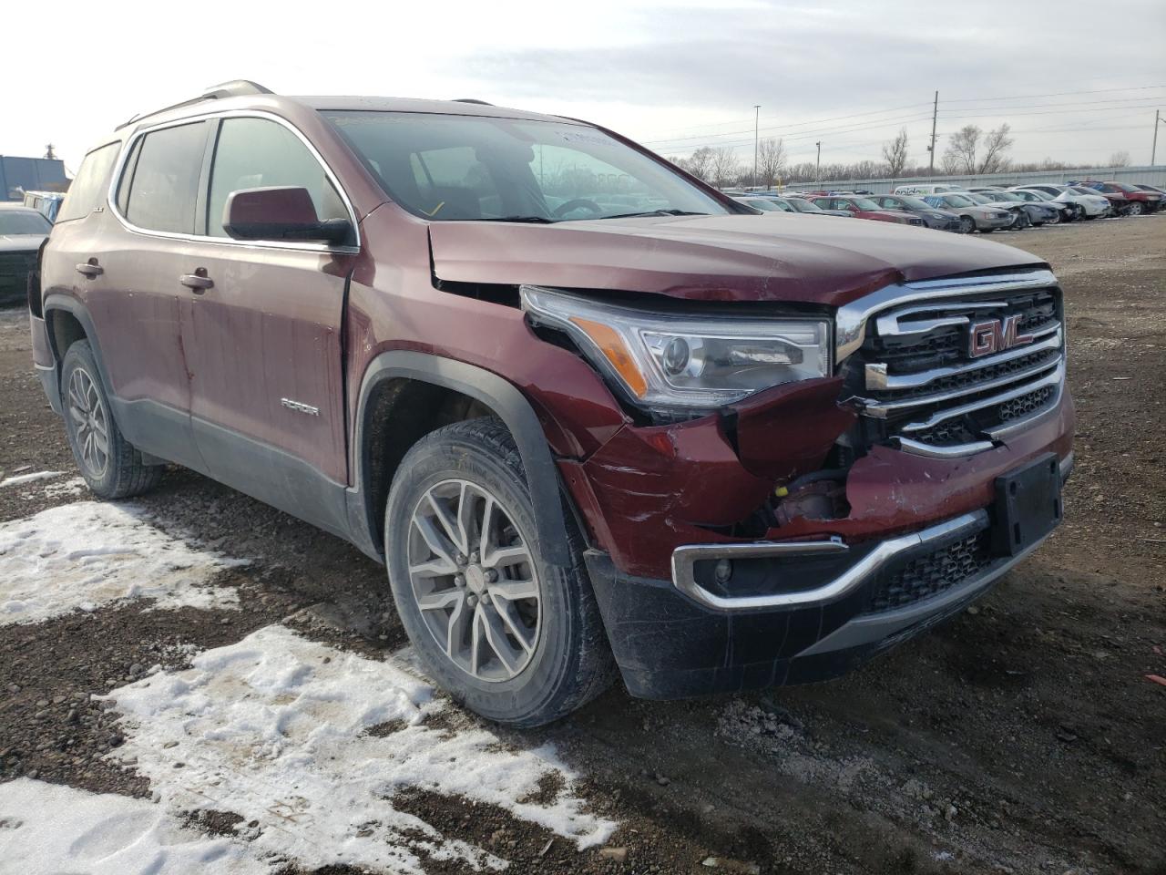 Photo 1 from auction – 2018 GMC ACADIA with VIN 1GKKNSLAXJZ158471