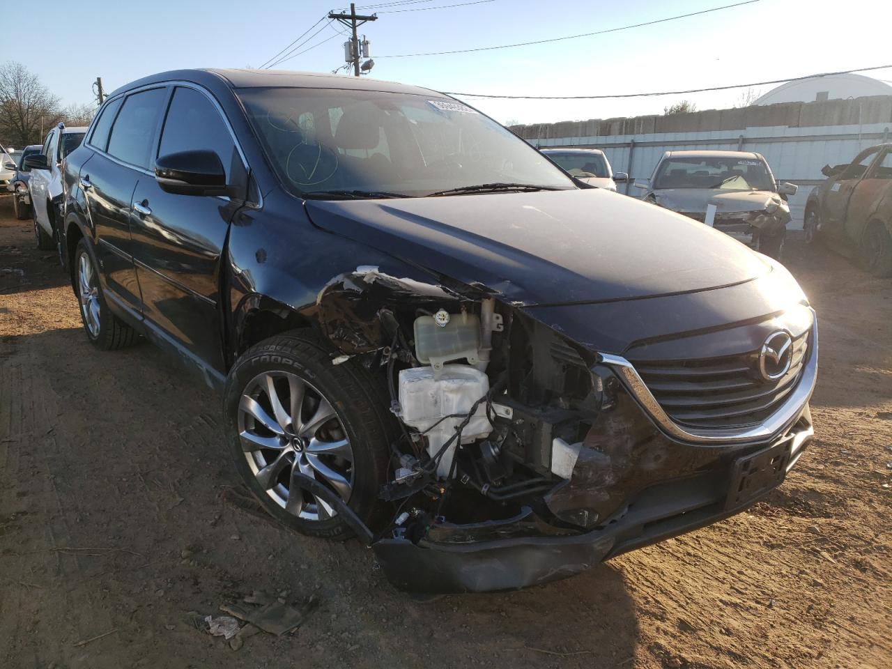 MAZDA CX-9 GRAND 2014 with VIN JM3TB3DV4E0431227 - Photo from auction