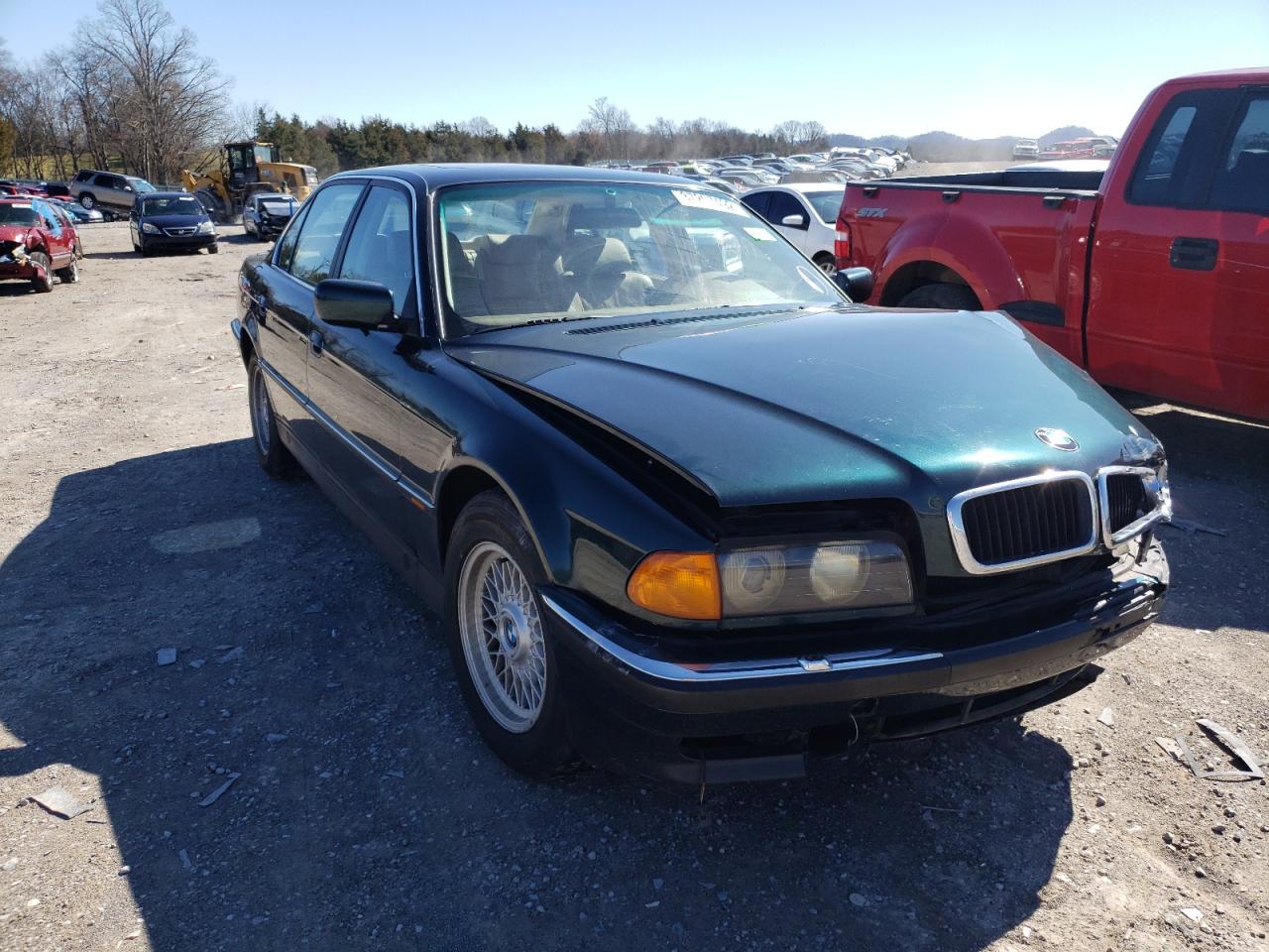 BMW 740 IL 1997 with VIN WBAGJ8324VDL44077 - Photo from auction