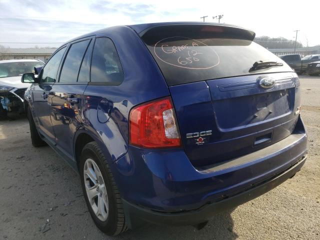 Photo 3 from auction – 2013 FORD EDGE SEL with VIN 2FMDK3J95DBB46209