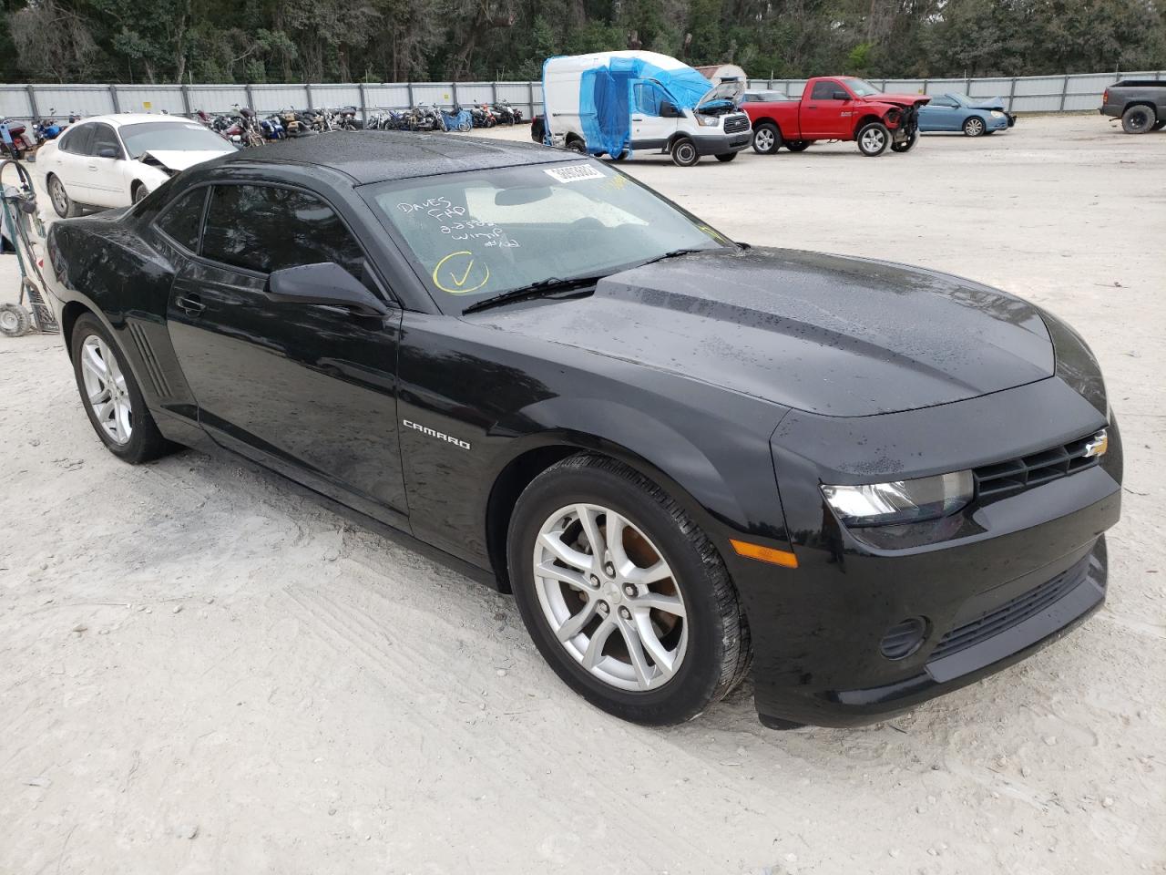 CHEVROLET CAMARO LS 2014 with VIN 2G1FA1E31E9174181 - Photo from auction