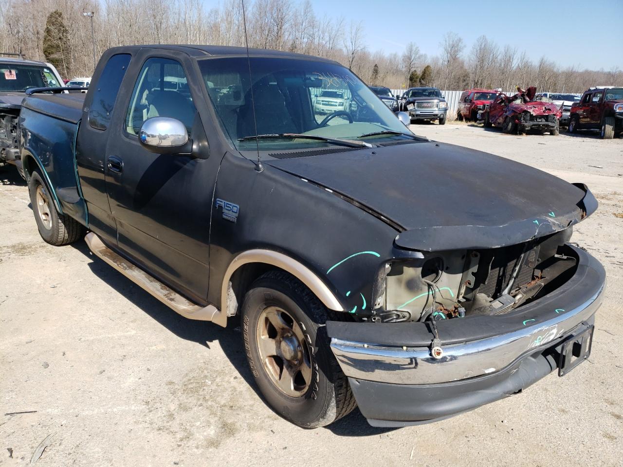 FORD F150 2000 with VIN 2FTRX07W1YCA10781 - Photo from auction