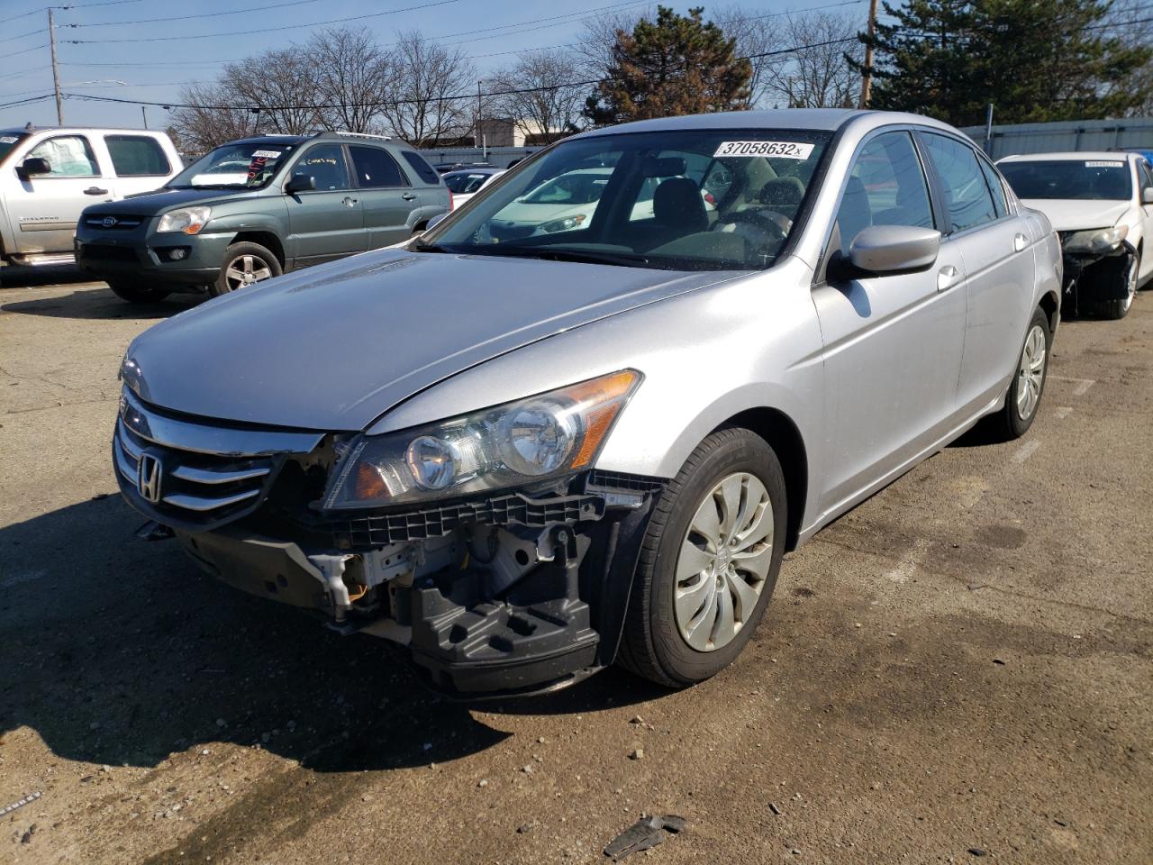 Photo 2 from auction – 2012 HONDA ACCORD LX with VIN 1HGCP2F35CA037289