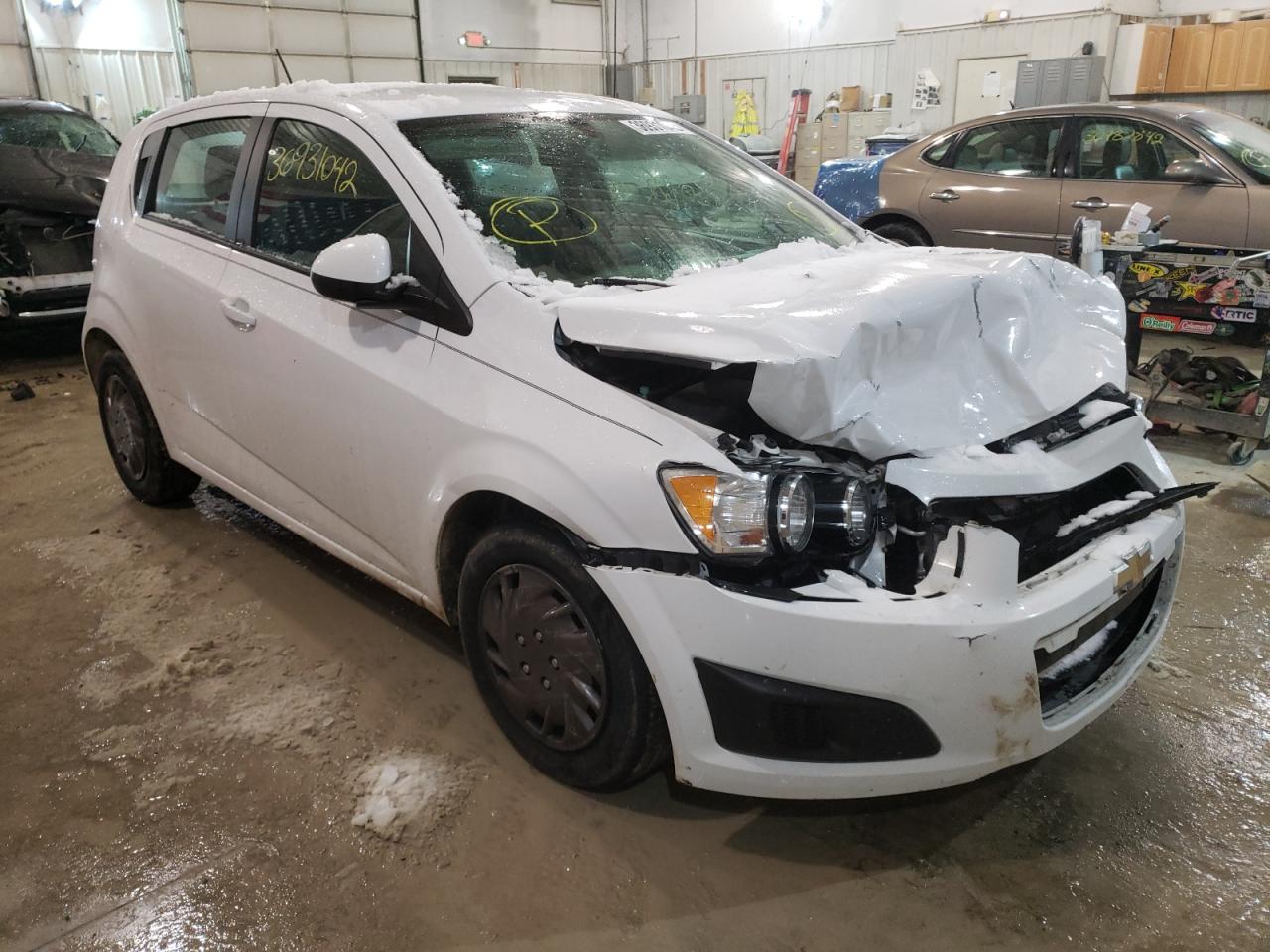 CHEVROLET SONIC LS 2016 with VIN 1G1JA6SG3G4161999 - Photo from auction
