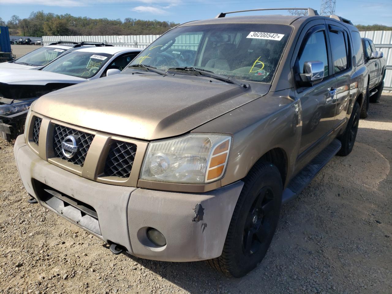 Photo 2 from auction – 2004 NISSAN ARMADA SE with VIN 5N1AA08B84N705625