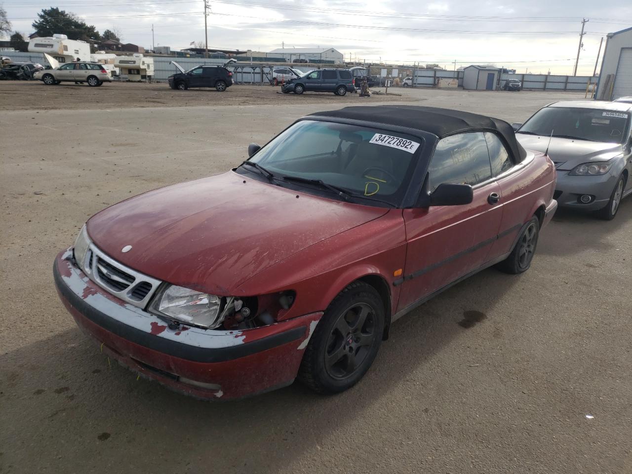 Photo 2 from auction – 1999 SAAB 9-3 with VIN YS3DF78N5X7000952