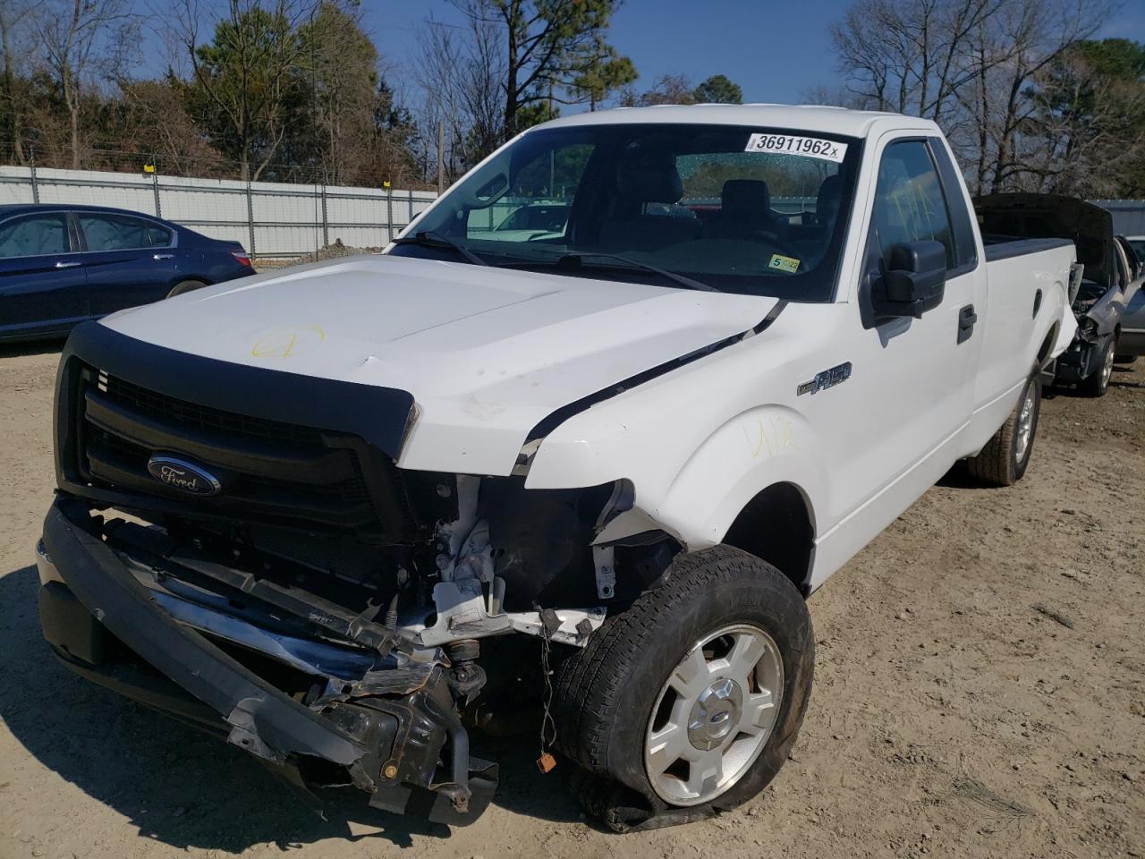 Photo 2 from auction – 2013 FORD F150 with VIN 1FTMF1CM8DKG42321
