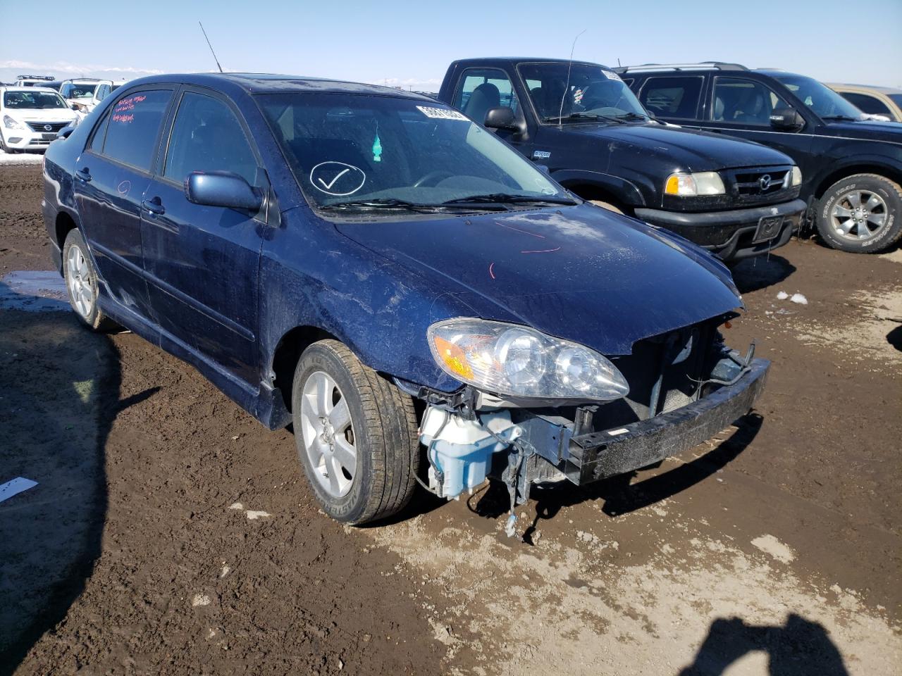 TOYOTA COROLLA CE 2008 with VIN 1NXBR32EX8Z968986 - Photo from auction