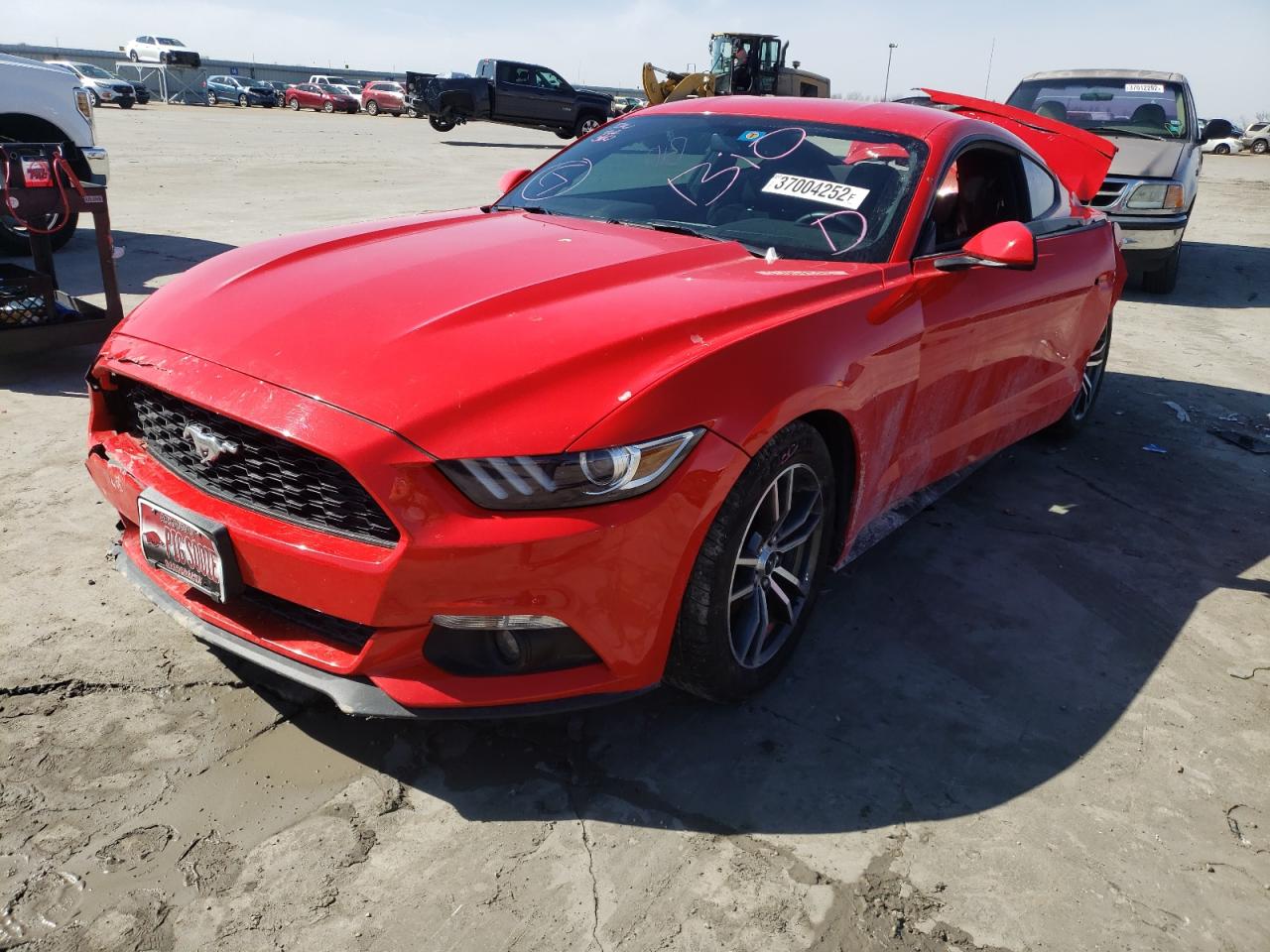 Photo 2 from auction – 2017 FORD MUSTANG with VIN 1FA6P8TH2H5247191