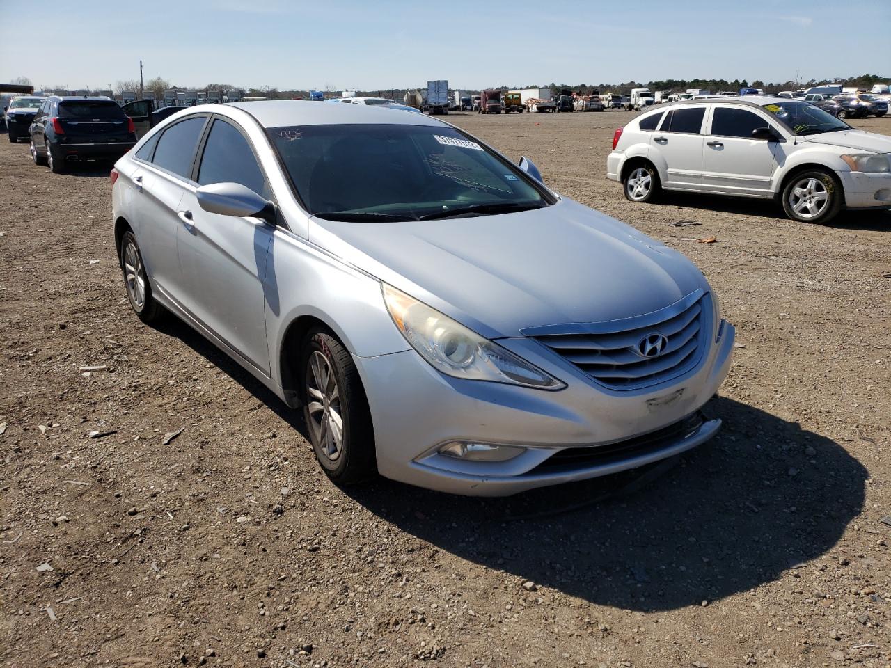 HYUNDAI SONATA GLS 2013 with VIN 5NPEB4AC6DH739849 - Photo from auction
