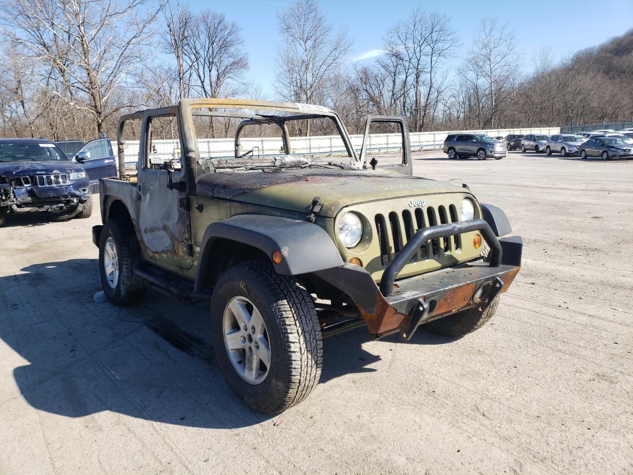 Photo 1 from auction – 2013 JEEP WRANGLER S with VIN 1C4AJWAG2DL681802