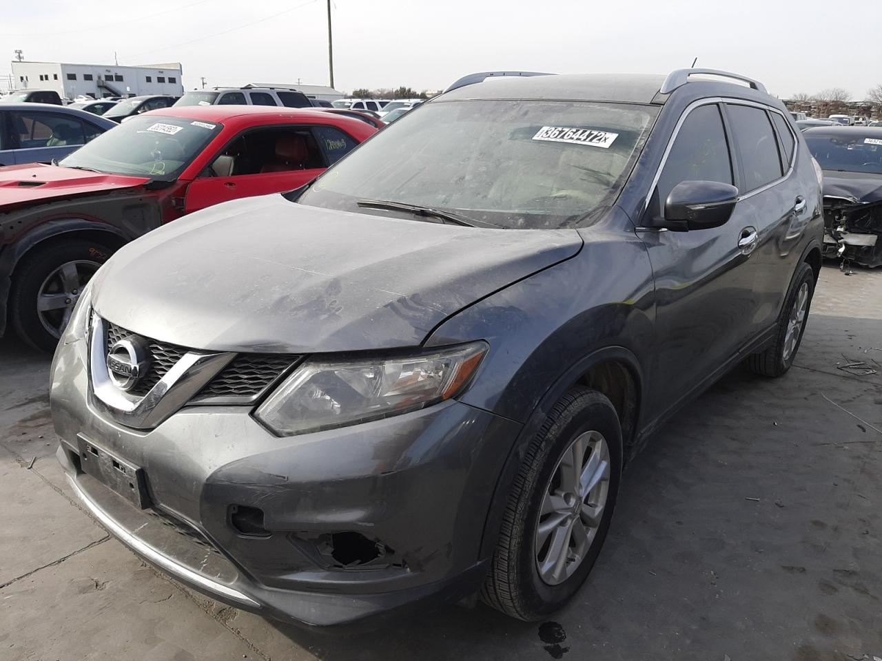 Photo 2 from auction – 2015 NISSAN ROGUE S with VIN 5N1AT2MLXFC771077