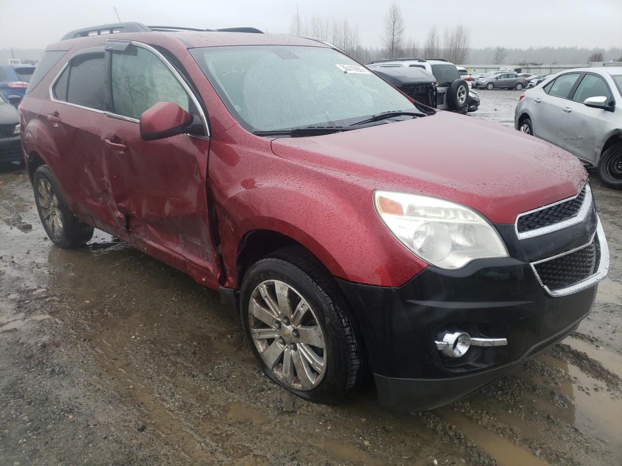 CHEVROLET EQUINOX LT 2010 with VIN 2CNFLNEW6A6343251 - Photo from auction