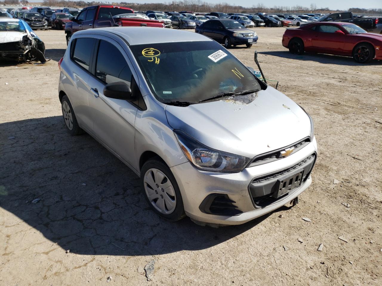 CHEVROLET SPARK LS 2016 with VIN KL8CB6SA5GC607349 - Photo from auction
