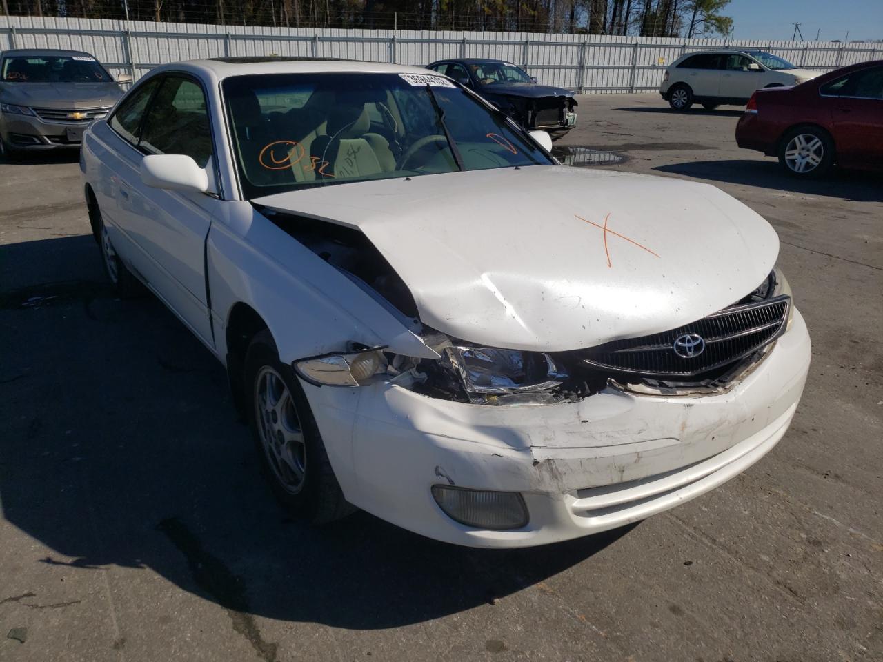 TOYOTA SOLARA 2001 with VIN 2T1CG22P91C462286 - Photo from auction