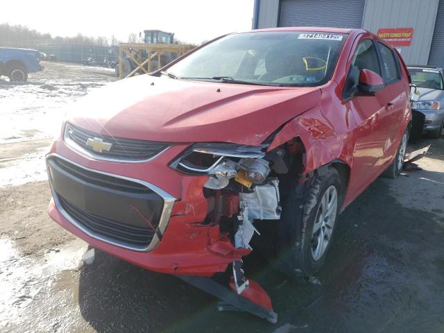 Photo 2 from auction – 2020 CHEVROLET SONIC with VIN 1G1JG6SB3L4123640