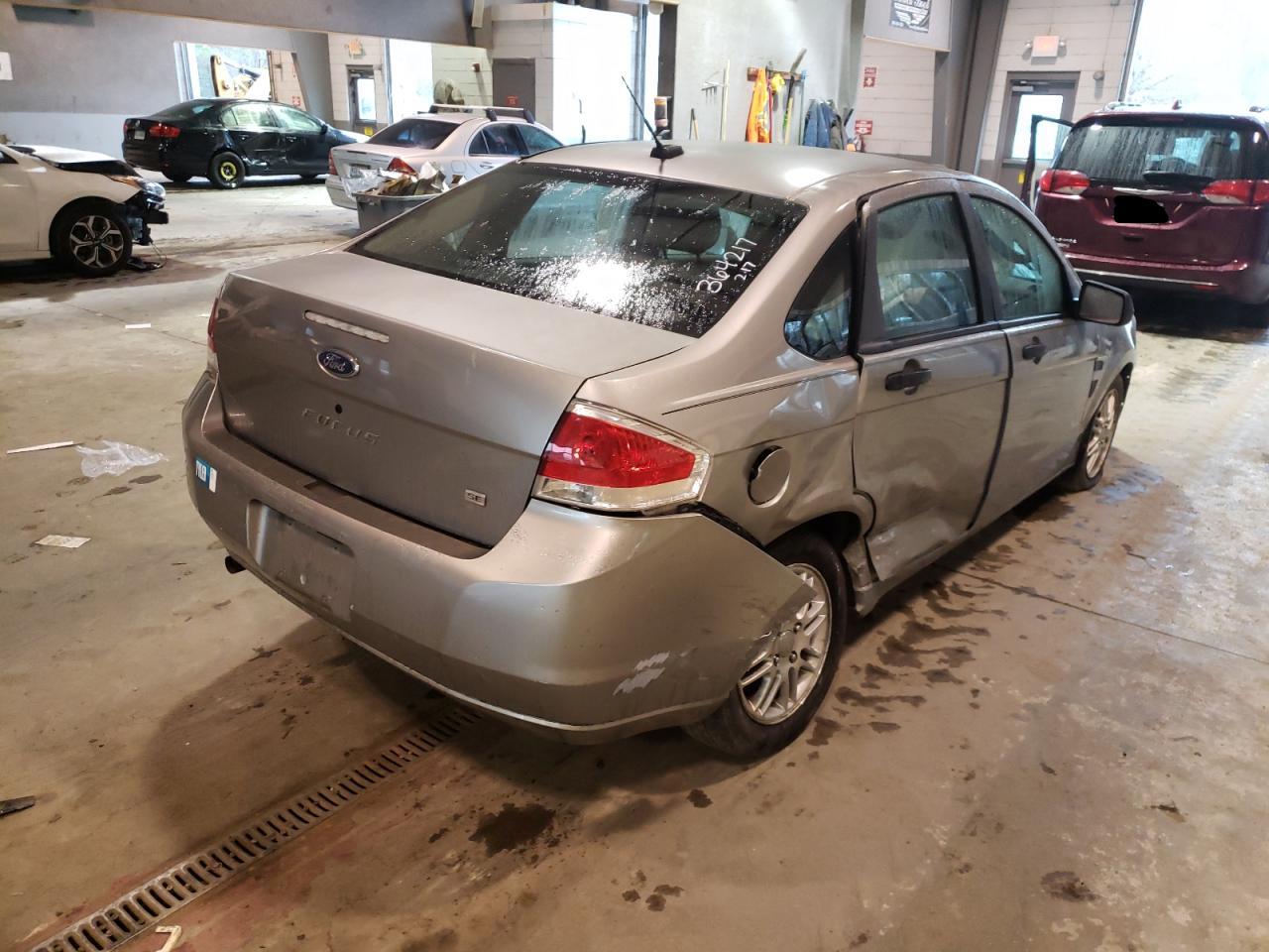 Photo 4 from auction – 2008 FORD FOCUS SE with VIN 1FAHP35N08W172273