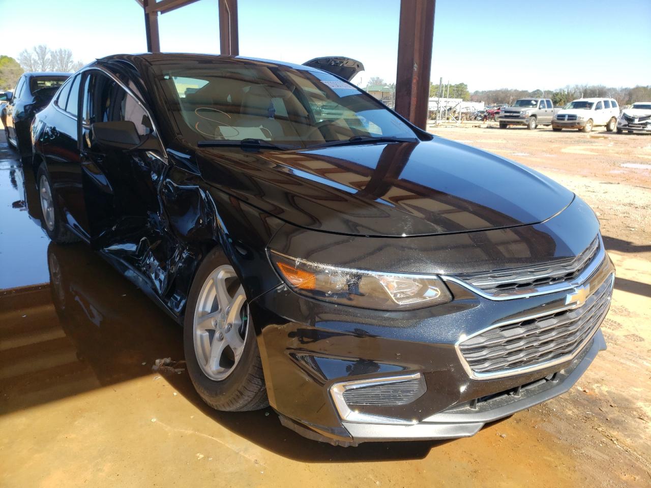 CHEVROLET MALIBU LS 2017 with VIN 1G1ZB5ST5HF235534 - Photo from auction
