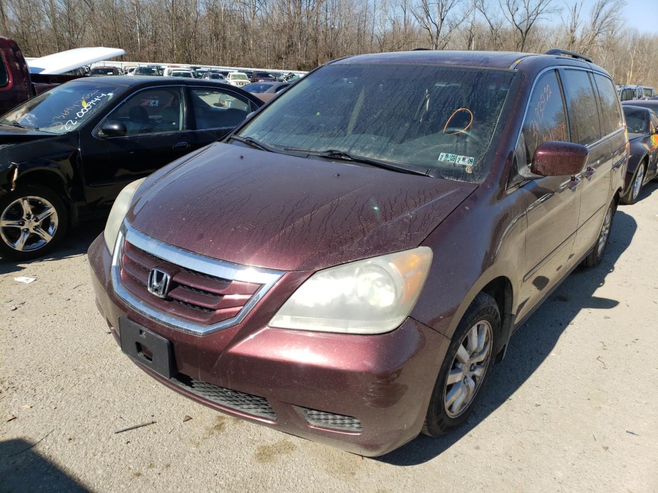 Photo 2 from auction – 2008 HONDA ODYSSEY EX with VIN 5FNRL38738B039941