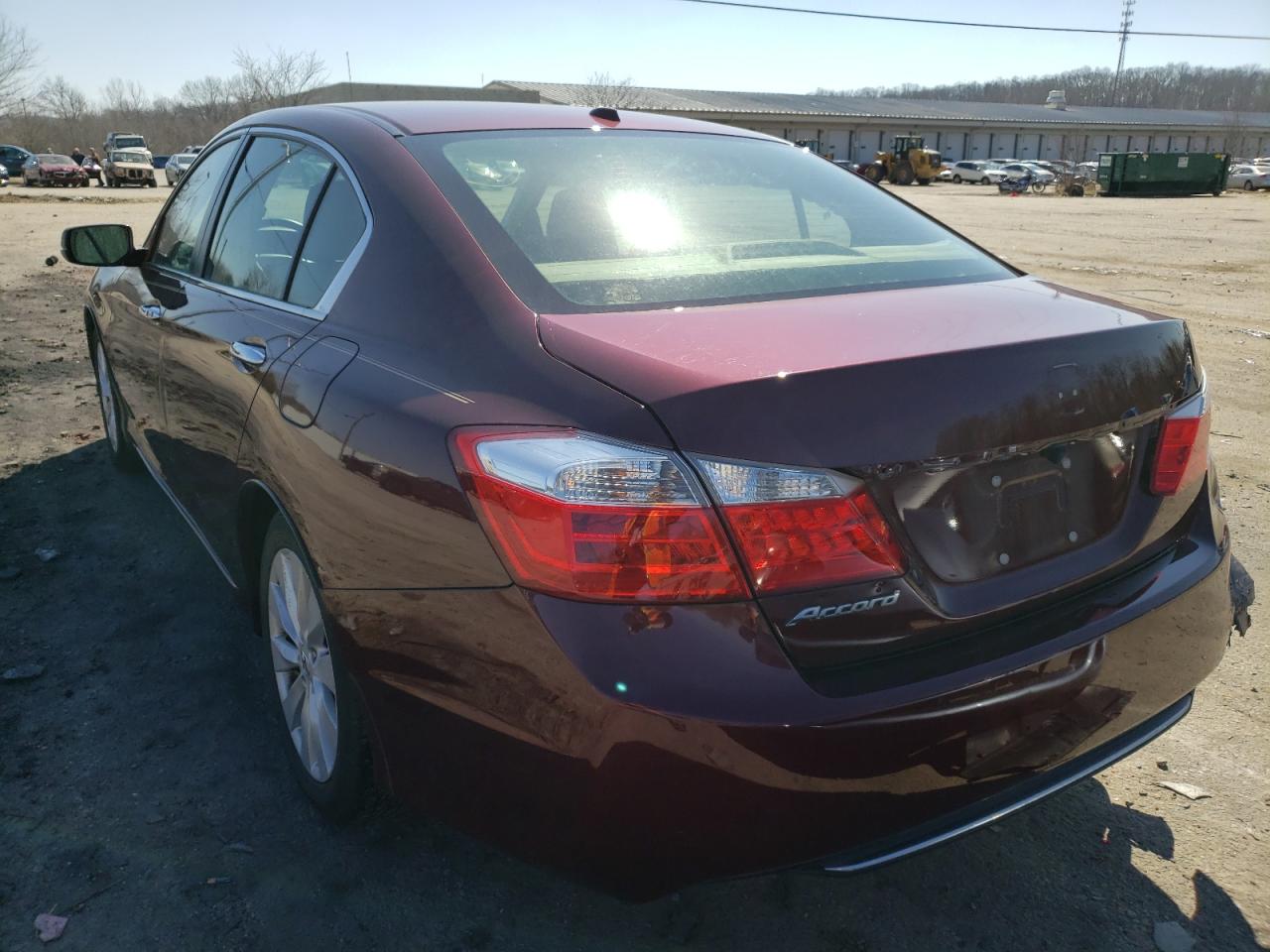 Photo 3 from auction – 2014 HONDA ACCORD EXL with VIN 1HGCR2F86EA067636