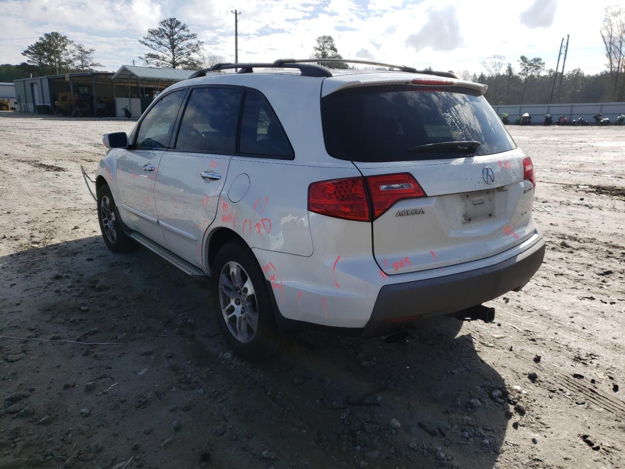 Photo 3 from auction – 2007 ACURA MDX TECHNO with VIN 2HNYD28317H515266