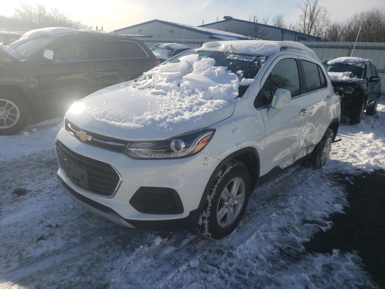 Photo 2 from auction – 2020 CHEVROLET TRAX 1LT with VIN KL7CJPSB8LB004059