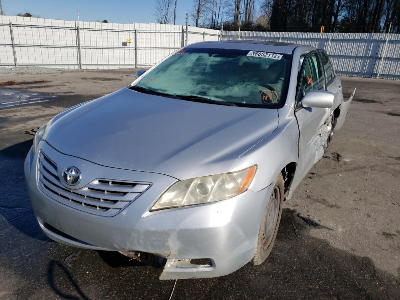 Photo 2 from auction – 2007 TOYOTA CAMRY CE with VIN 4T1BE46K07U111219