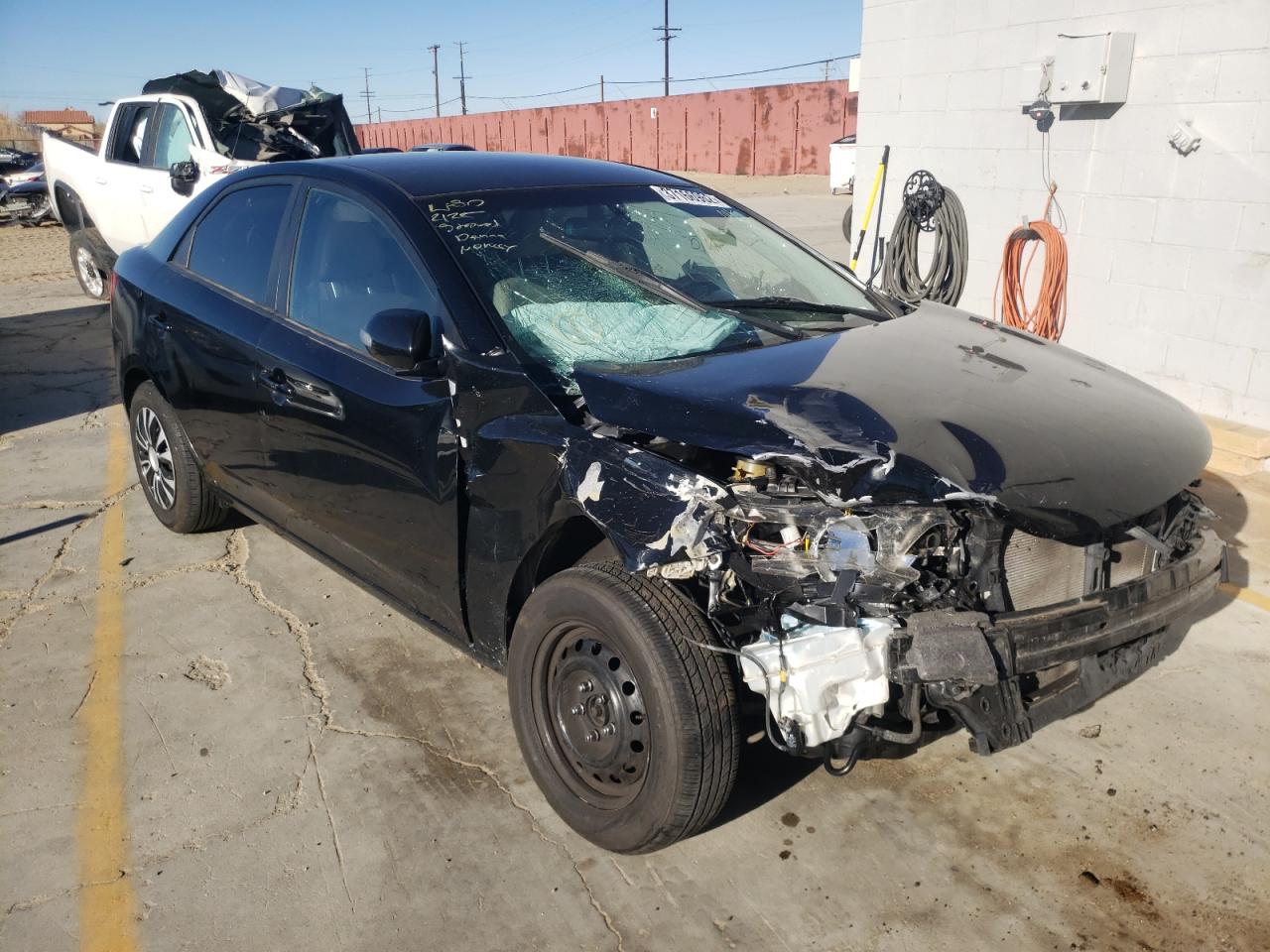 KIA FORTE EX 2010 with VIN KNAFU4A24A5293909 - Photo from auction