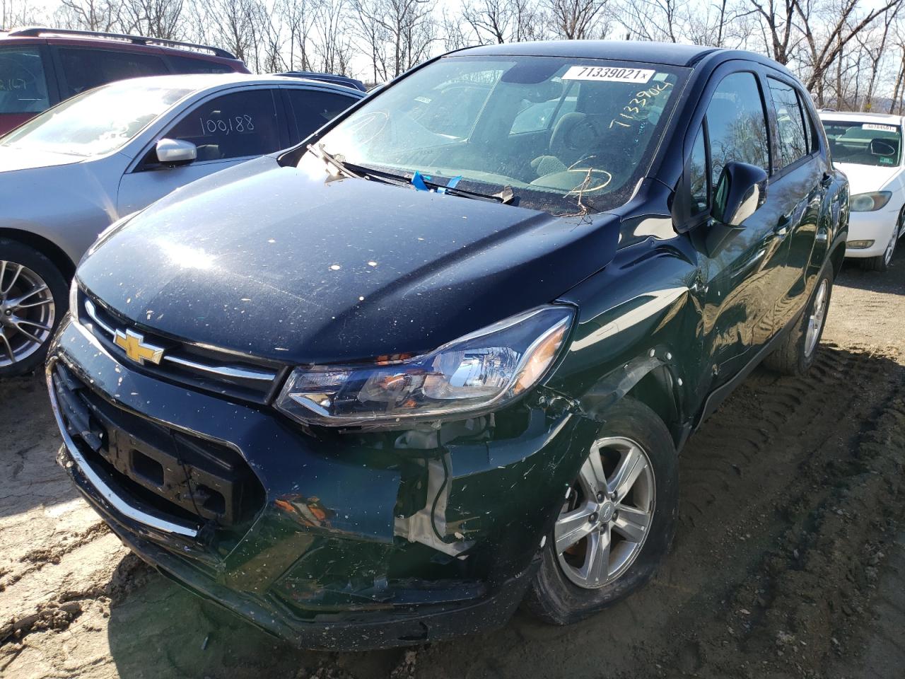 Photo 2 from auction – 2018 CHEVROLET TRAX LS with VIN 3GNCJNSB6JL387316