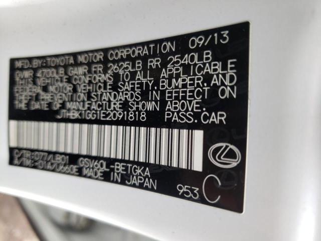 Photo 10 from auction – 2014 LEXUS ES 350 with VIN JTHBK1GG1E2091818