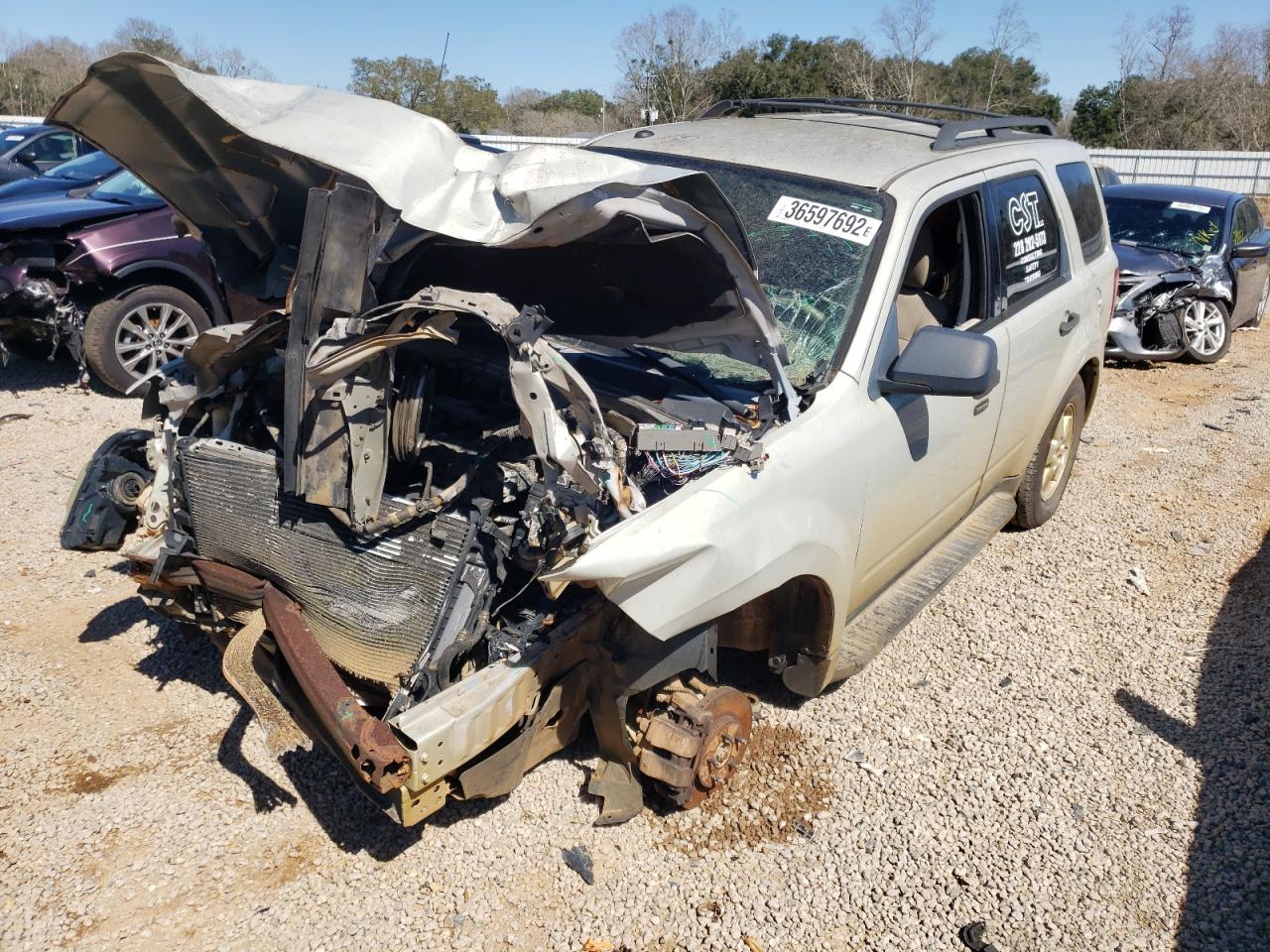 Photo 2 from auction – 2009 FORD ESCAPE XLT with VIN 1FMCU03G29KB71565