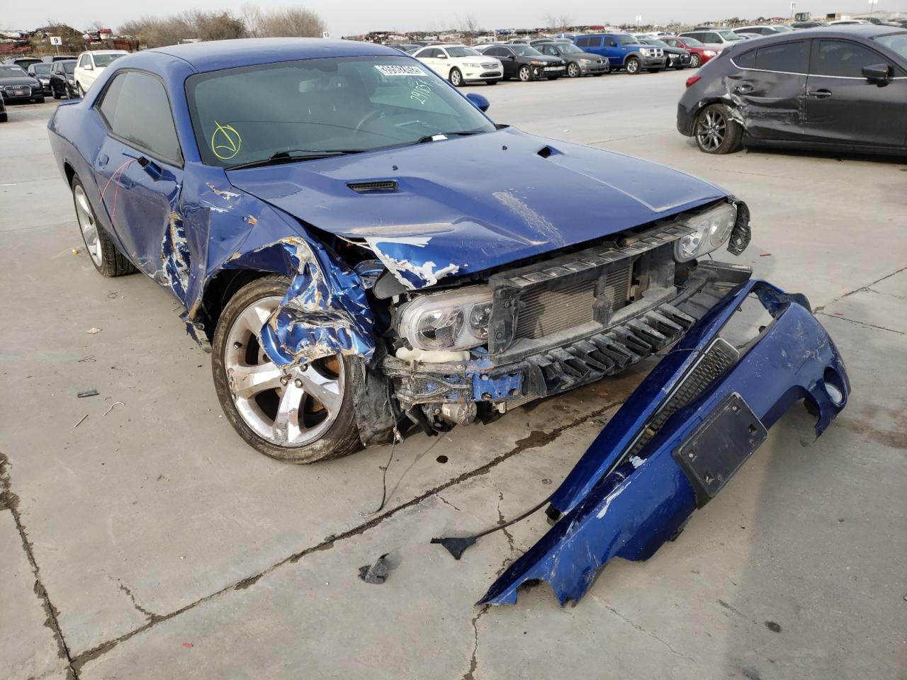 DODGE CHALLENGER 2012 with VIN 2C3CDYAG5CH291854 - Photo from auction
