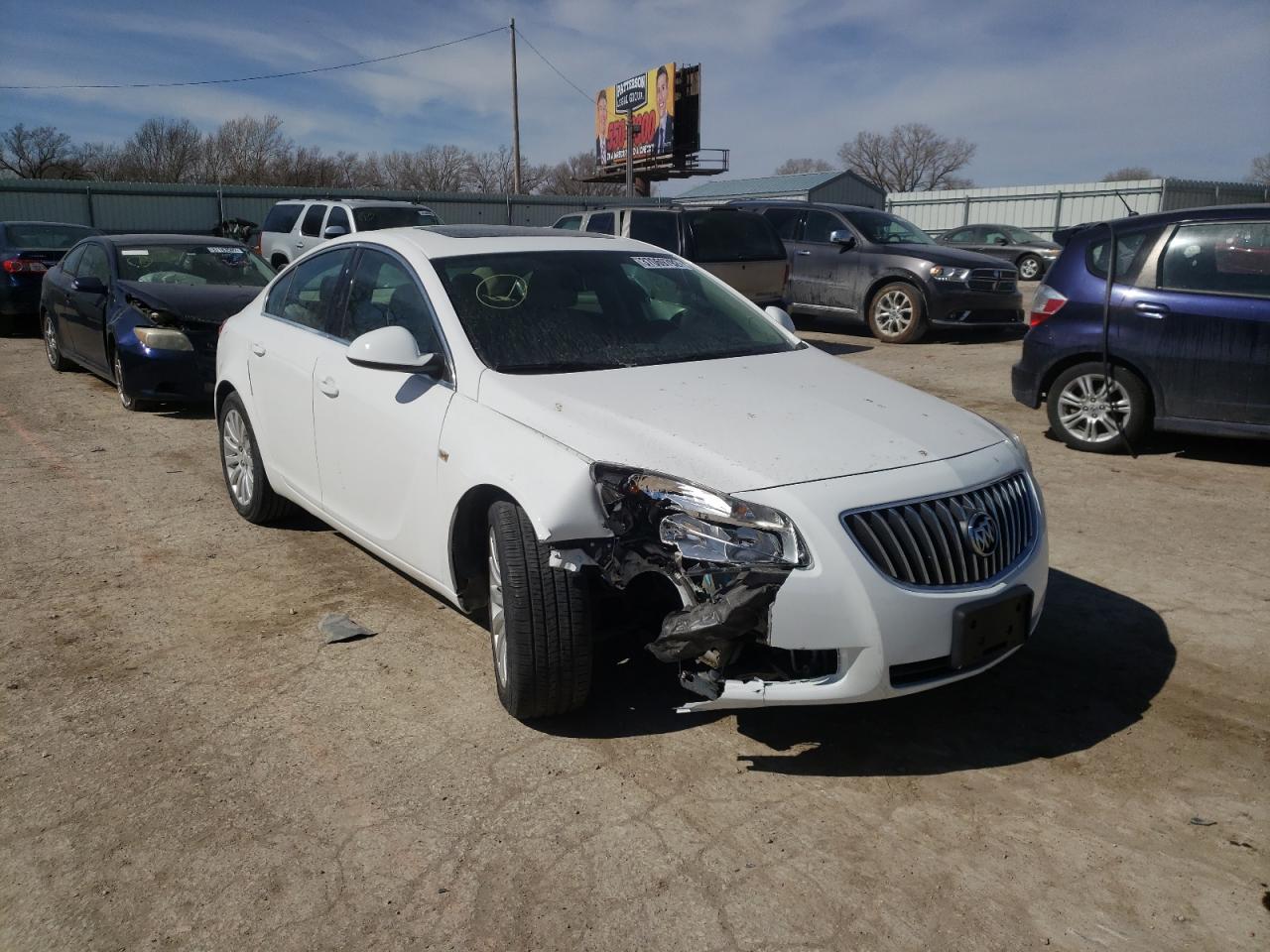 BUICK REGAL CXL 2011 with VIN W04GS5EC0B1134104 - Photo from auction