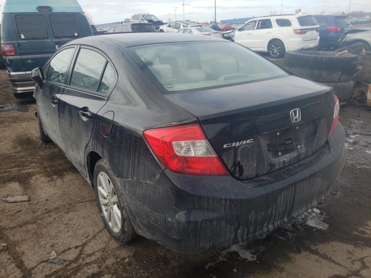 Photo 3 from auction – 2012 HONDA CIVIC EX with VIN 19XFB2F83CE035575